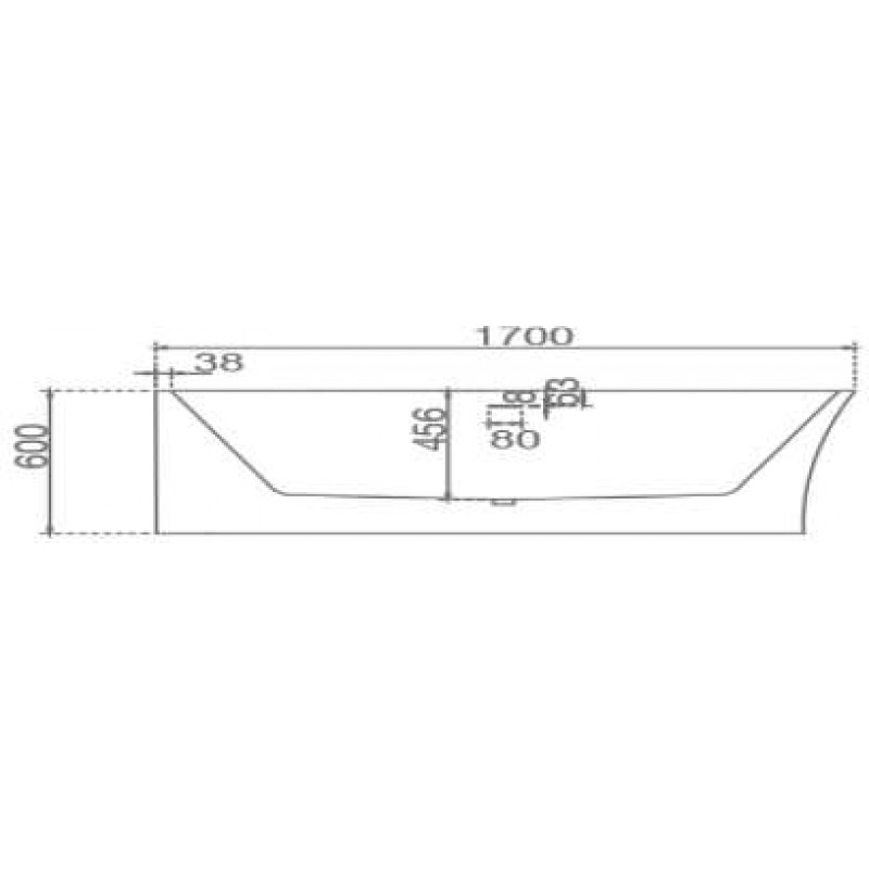 AVIA HARPER-170 Freestanding Bath